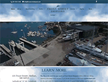 Tablet Screenshot of frontstreetshipyard.com